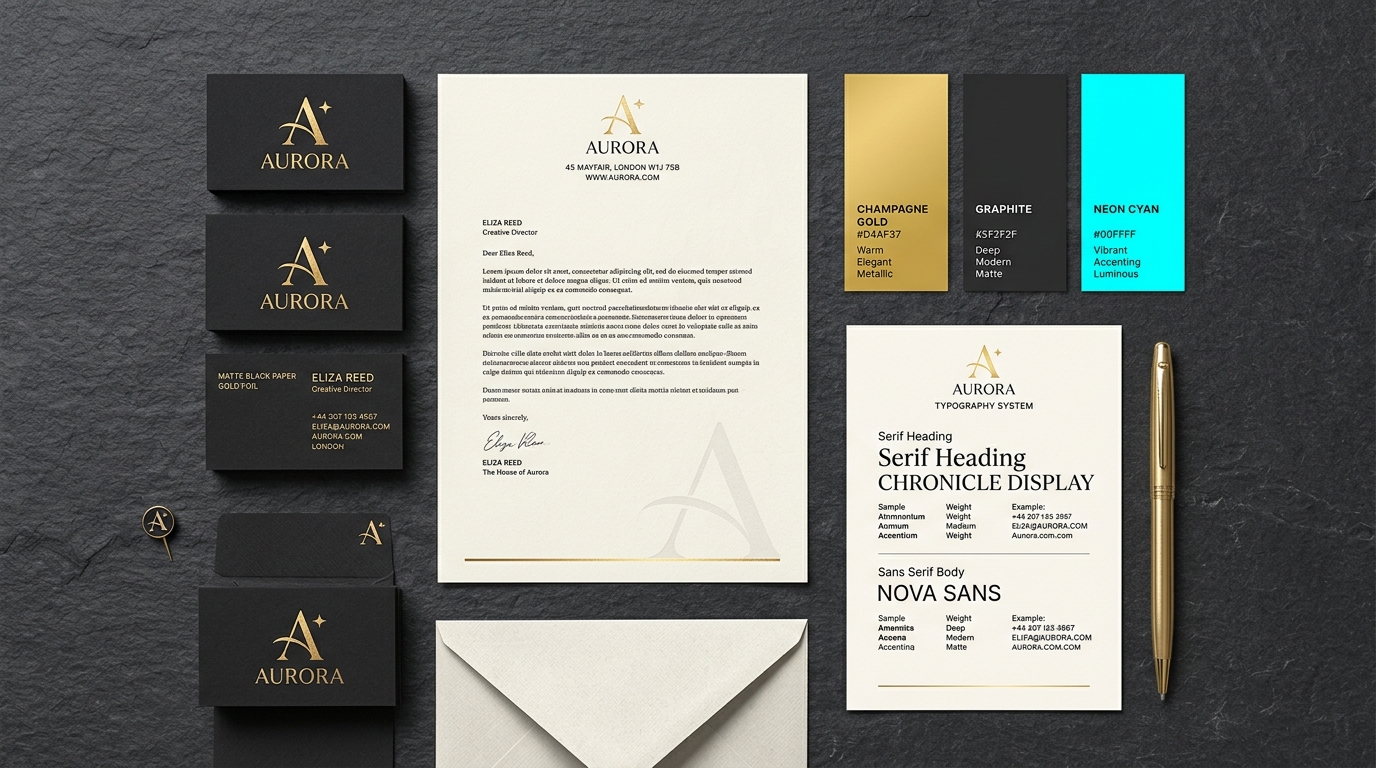 Aurora Brand & Identity System